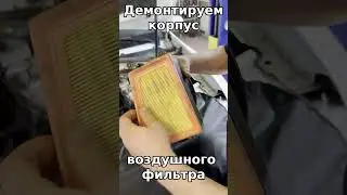 Это УБЬЕТ ТВОЙ МОТОР! Как НЕЛЬЗЯ менять воздушный фильтр двигателя! RENAULT NISSAN LADA DACIA 16V