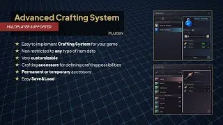 Advanced Crafting System Plugin - Overview | Implementation | Unreal Engine Marketplace