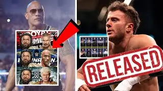 OMG!😳 Rock Vs Roman Match Official At Elemanation chamber, MJF Remove Form AEW.