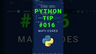 Most Python coders dont know this! - Python Tip #python #coding #pythontutorial