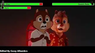 Chip n Dale: Rescue Rangers (2022) Final Battle with healthbars