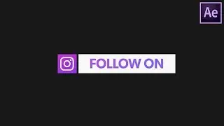 (NEW) Create Minimal Social Media Lower Thirds in After Effects - After Effects Tutorial | 2018