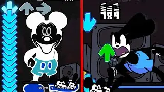 You Can't Run But Mickey and Oswald Sings It | FNF Mickey Mouse | FNF Oswald | Sonic.EXE 2.0