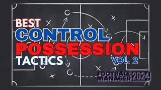 Best Control Possession Tactics In FM24 Vol.2 | Ballon d'or Winning Tactics | 112 plus goals.