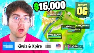 I Competed For $15,000 In OG Fortnite (Season 7 Tournament)