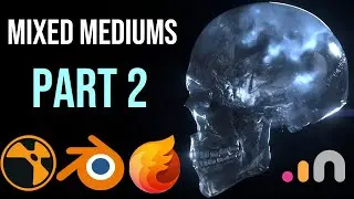 Stormy Crystal Skull | Nuke, Blender, Ai, Embergen, Mixed VFX Medium Part 2