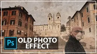 Vintage Old Picture Effect | Adobe Photoshop 2021 Tutorial