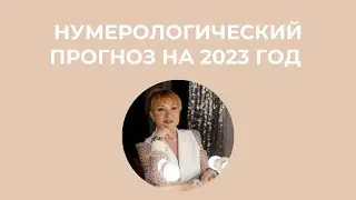 Нумерологический прогноз на 2023 год\\ Нумеролог Аля Степаnова \\ Школа «Сила Цифр»