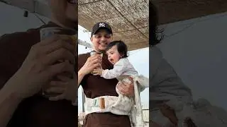 Kahani wants Dad's beer 🍺