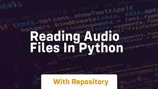 Reading audio files in python