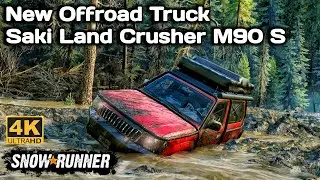 New Offroad Truck Saki Land Crusher M90 S In SnowRunner Season 14