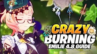 BURN THE WORLD!! EMILIE Build & Guide | Best Artifacts, Weapons & Teams | Genshin Impact 4.8