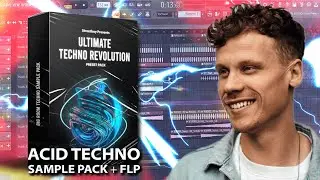 How to Make ACID TECHNO - FL Studio Tutorial Sample Pack + FLP