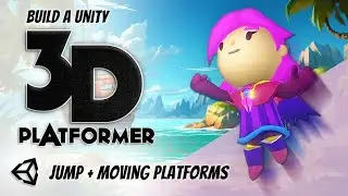 3D Platformer in Unity - Jumping Onto Moving Platforms (Part 2)