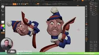 No Spare Time with SMAARTIST - Stephen Anderson - ZBrush 2022