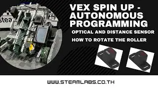 VEX V5 Sensors - VEX V5 Optical Sensor and Distance Sensor- VEX V5 Spin Up