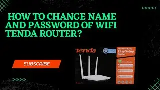 How to change wifi tenda router name and password?|change wifi tenda router name or password|