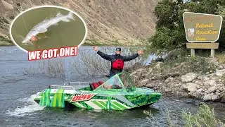 Idaho Day 1: Testing Our Jet Boats For Rapids, Sturgeon Fishing, and a Mini Burnout Contest!!!