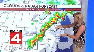 Metro Detroit weather forecast Aug. 30, 2024 -- Noon Update