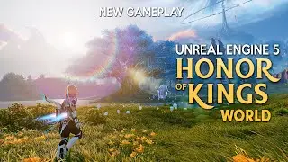 HONOR OF KINGS WORLD New Gameplay | Open World RPG in Unreal Engine 5 4K 2023