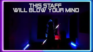 10 Minutes Spinning With The Coolest Flow Staff In The World - NeoStaff 150HD