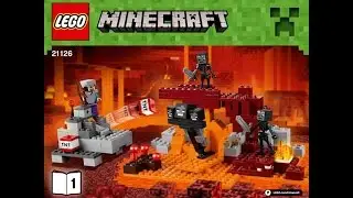 LEGO® Minecraft 21126 Иссушитель. Инструкция по сборке