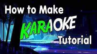 How to Make Karaoke Videos - Vegas Pro Tutorial