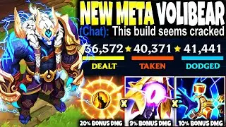 Reaching the MAX DMG POSSIBLE with this NEW META VOLIBEAR BUILD ~ x39% BONUS DMG 🔥 League of Legends