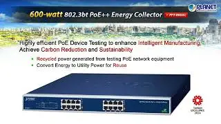 802.3bt PoE++ Energy Collector (PFT-860AC)