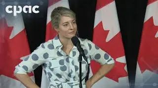 Federal cabinet retreat: Minister Joly speaks with reporters – August 26, 2024