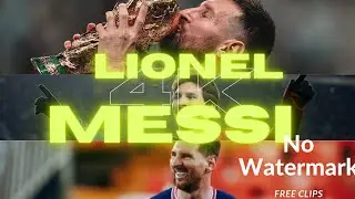 LIONEL MESSI 3X FREE CLİP PACK|Barcellona-Dünya Kupası-PSG|Messi free clips