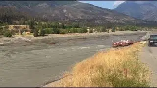 Chilcotin River Debris Reaches Lytton BC