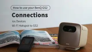 How to Connect GS2 Hotspot with iOS Devices - BenQ Wireless Portable Projector