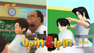 Tiru Aksi Upin Ipin Gunting Rambut | Upin & Ipin Terbaru 2024 - Musim 18