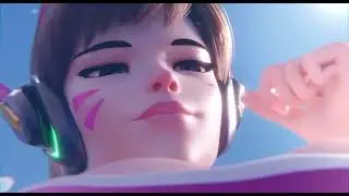 Giantess D.va Thigh Crush City