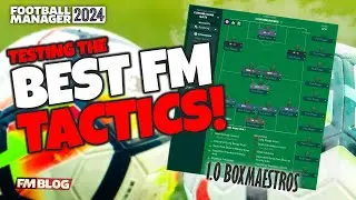 FM24 Tactics - 1.0 Boxmeastros | The Best Tactics of Football Manager 2024