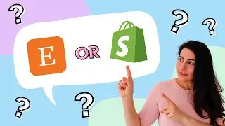 ETSY vs SHOPIFY // Pros + Cons of Both & What Platform To Choose as a Beginner Online Seller?