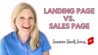 LANDING PAGE VS. SALES PAGE: Whats the difference?