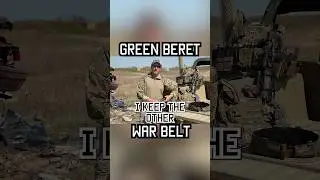 How GREEN BERETS set up their WAR BELT #military #youtubeshorts #greenberets #reels #army