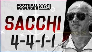 HIGH INTENSITY SACCHI 4-4-1-1 FM24 TACTIC