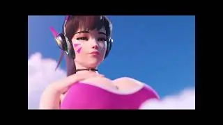 Giantess D.Va - turbulence ( giantess animation )