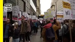 TV, Film Writers Strike in New York