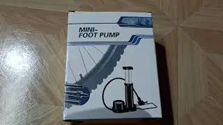 Foot Pump For Car Bike Tyre - Portable Tyre Air Pump