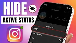 How to Hide Active Status on Instagram for One Person on your iPhone | Hide IG Active Status