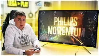 БОЛЬШОЙ МОНИТОР ДЛЯ КОНСОЛЕЙ В 4К! - Philips Momentum