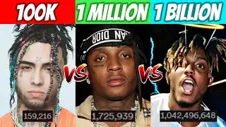 Rap Songs With 100K STREAMS vs 1 MILLION STREAMS vs 1 BILLION STREAMS!