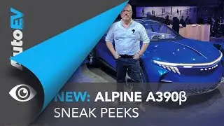 Sneak Peek - Alpine A390 - the crossover for connoisseurs.