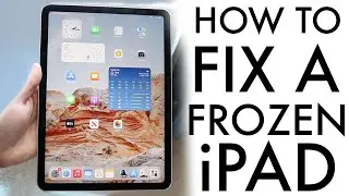 How To FIX a Frozen iPad! (2024)