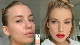 Bronze Makeup Lesson / Perfect Red Lips