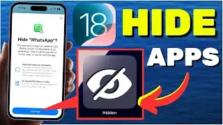 How To HIDE APPS On iPhone iOS 18 (NEW!)